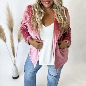Pink Velvet Women's Jacket